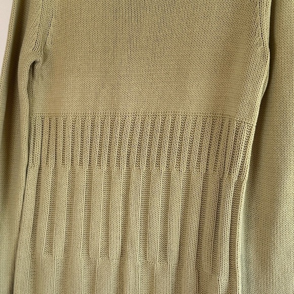 Axcess by Liz Claiborne Chartreuse Green Soft Cozy Turtleneck Sweater Sz M - Picture 5 of 13